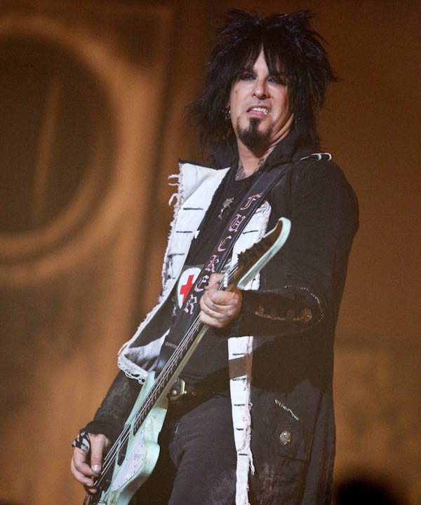 Nikki Sixx of Motley Crue performs at Crue Fest 2 ...