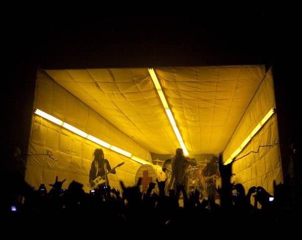 Motley Crue performs at Crue Fest 2 at The Joint ...