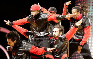 R.A.F. Crew of France performs during the 2009 World Hip Hop Dance Championship Adult Division held at the Orleans Arena Sunday.