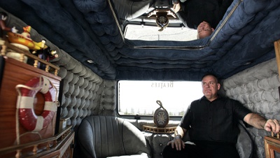 A van to reflect the stages of his life
