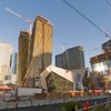 A view of MGM Mirage's CityCenter along the Las Vegas Strip.