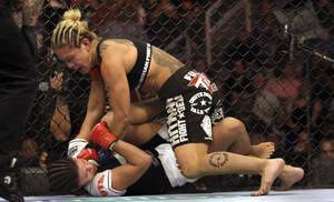 Strikeforce Carano Cyborg Las Vegas Sun News