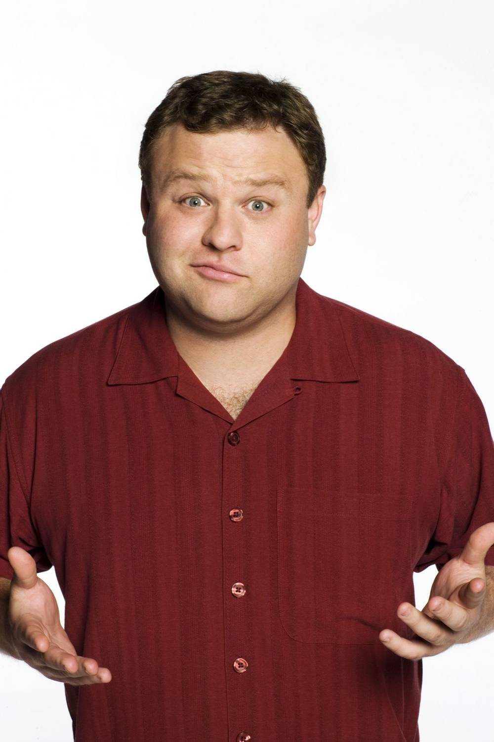 Frank Caliendo impressions in studio