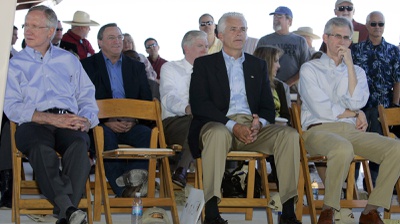 Politicians mark dedication of county shooting park
