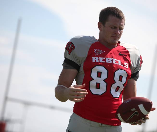 UNLV senior receiver Ryan Wolfe has made the most out of his opportunity with the Rebels. Despite a phenomenal finish to his prep career at Hart High in Newhall, Calif., UNLV was the only Division-I school to offer him a scholarship. Three years later, he's an All-America candidate.