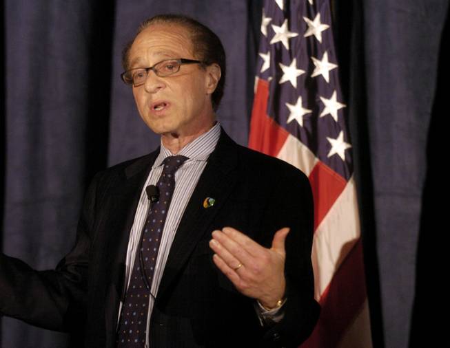 Co-founder of the Singularity University Dr. Ray Kurzweil congratulates the students of the first commencement of the University in Mountain View, Calif., Aug. 28, 2009.
