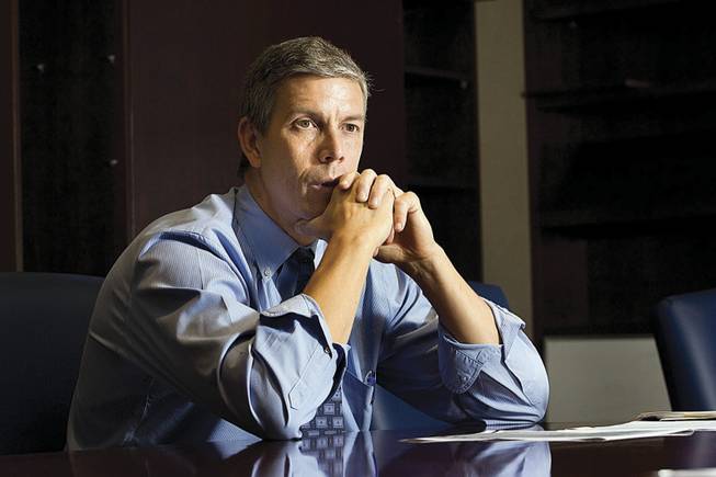 "We're trying to fundamentally change the business we're in, from a large institution that worries about audits and reports ... to one that's really the engine of innovation and best practices," said Arne Duncan, U.S. secretary of education, on the kind of dramatic change he envisions for public education during an interview in the offices of the Las Vegas Sun.