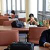 Students study in the Wiener Rogers Law Library at the UNLV's Boyd Law School in February 2008. 
