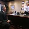 Steven Brox, left, owner of United States Justice Associates, talks with his attorney, Robert Draskovich, this week about Metro Police's raid on the business. Brox says he thought he "was doing a great thing for the community" by having people arrested in casinos pay to go through his counseling service rather than face criminal charges.
