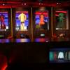 Each booth at the Hard Rock Cafe on the Strip offers a 19-inch touch screen to give diners a personal look at the Hard Rock's memorabilia.