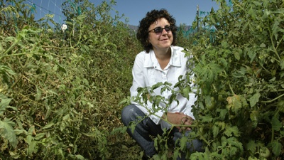 Scientist works in her field, out of her element 