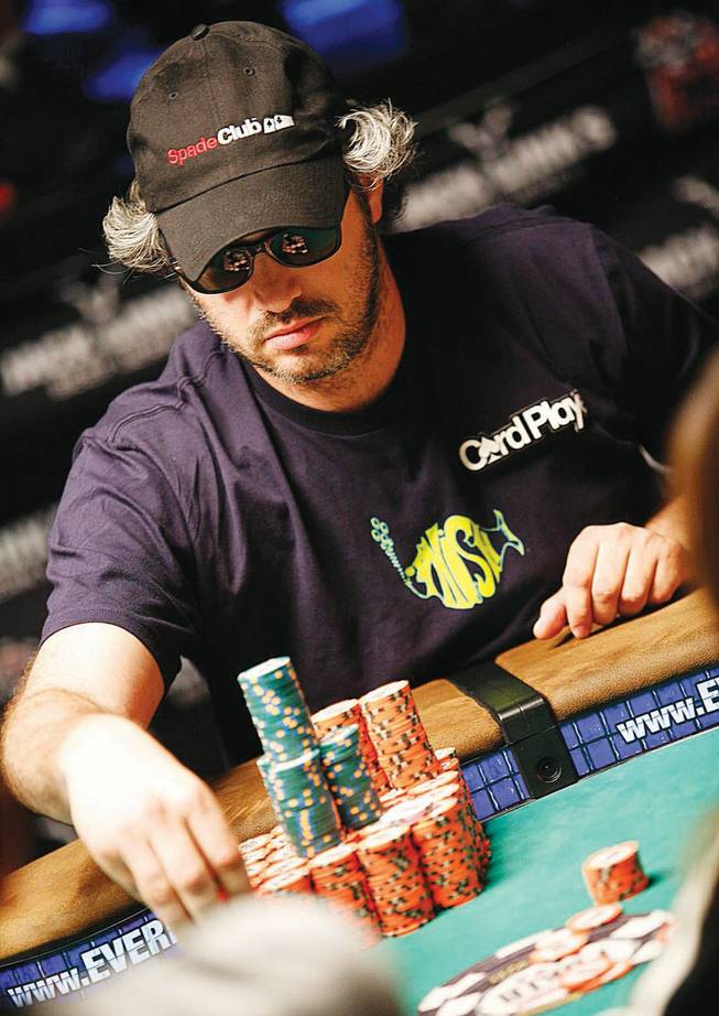
Jeff Shulman of Las Vegas says he hasn't played in a poker tournament since July. 