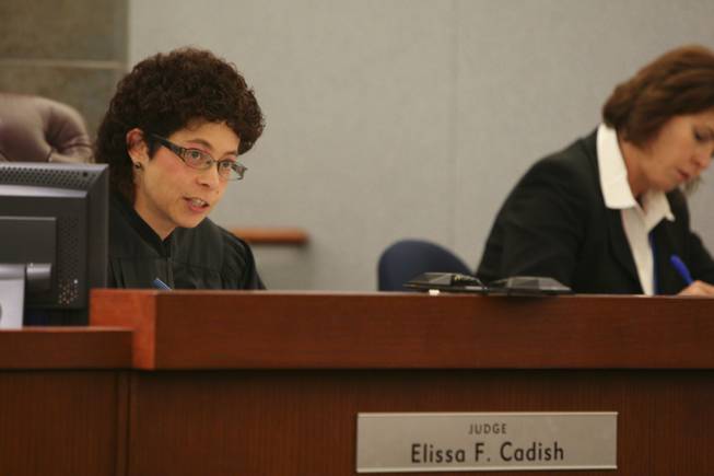 District Court Judge Elissa F. Cadish sentences Willie Culver to ...