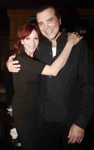 Marilu Henner and Chazz Palminteri at Lavo in the Palazzo.