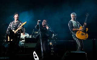 U2 performs at Sam Boyd Silver Bowl Stadium in Las Vegas on Oct. 23, 2009