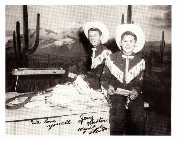 The Newton Brothers -- Wayne Newton and older brother Jerry ...