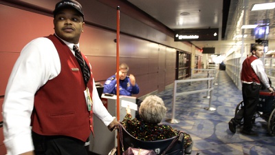 One-man welcoming committee  a human diary for Vegas visitors