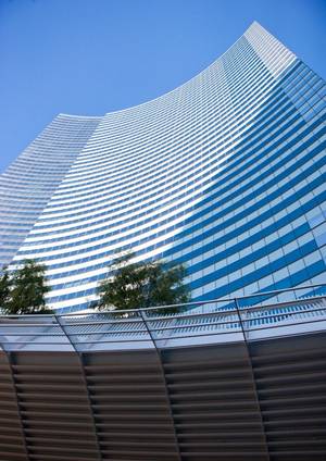 The Vdara Hotel and Spa grand opening press conference and ribbon cutting at CityCenter on Dec. 1, 2009.