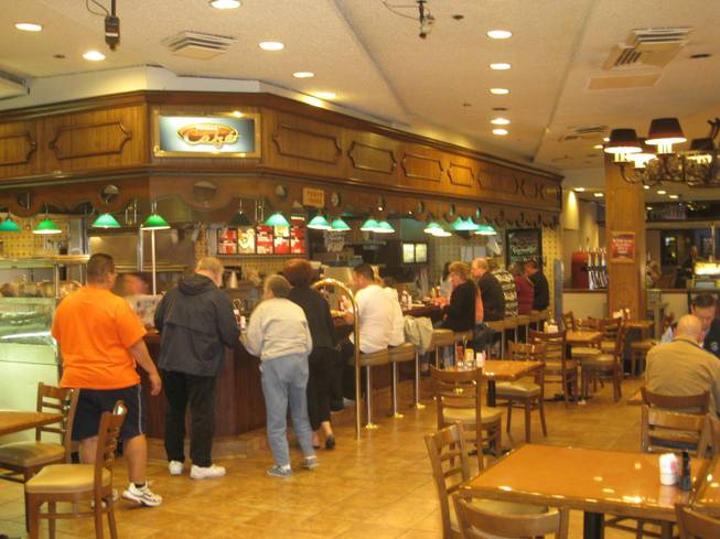 Binion's Cafe, home of the $5 burger.