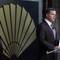 Photo: MGM Mirage CEO Jim Murren speaks at the grand open