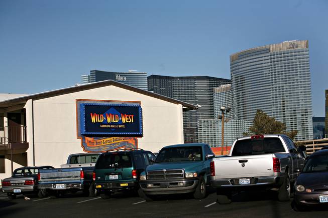 Wild Wild West casino located just west of I-215 and ...