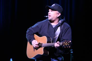 Garth Brooks performs during his first weekend at Encore Theater.