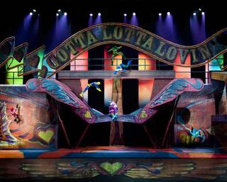 Cirque du Soleil's Viva Elvis at MGM CityCenter's Aria.