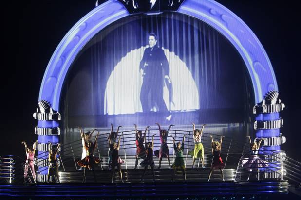Cast members perform during a sneak peek at the new ...