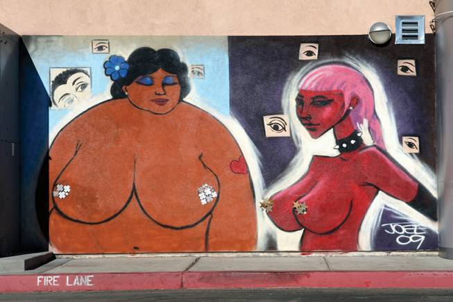 Erotic Heritage Museum mural