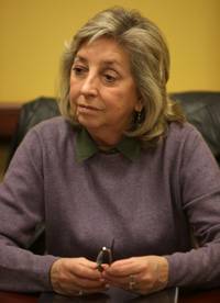 Dina Titus speaks during a meeting with the Las Vegas Sun editorial board on January 5, 2010.