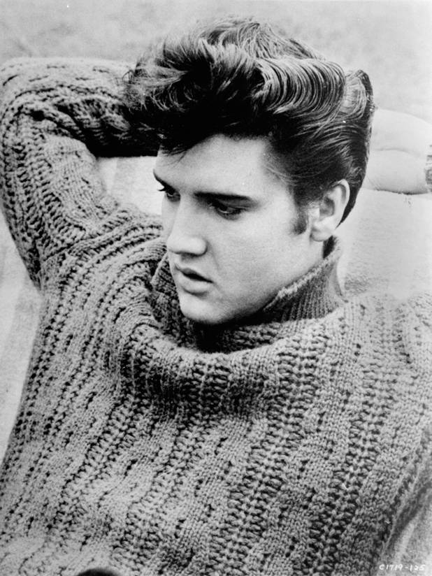 This 1958 photo provided by RCA Victor shows Elvis Presley. ...