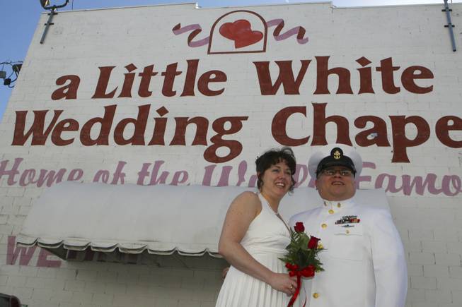 Valentine's Day at the Little White Wedding Chapel