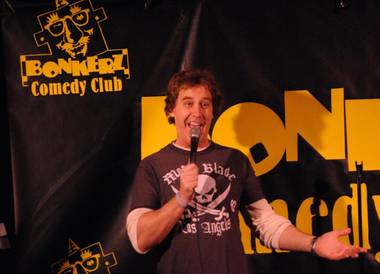 Comedian Jim Florentine performs this weekend at Bonkerz Comedy Club at Palace Station.