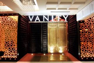 The main entrance to Vanity nightclub inside the Hard Rock Hotel's HRH Tower Thursday, February 25, 2010.