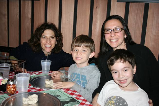 Families visited the new Grimaldi's location in Boca Park for a fundraiser for the Lied Discovery Children's Museum.