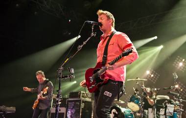 Them Crooked Vultures perform at The Joint at the Hard Rock Hotel on April 17,&nbsp;2010.