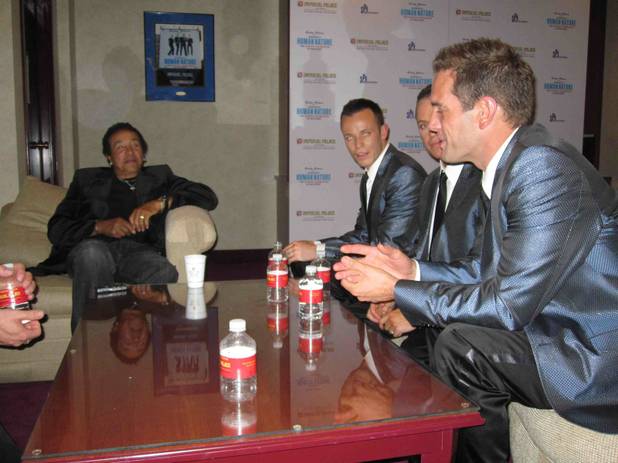 Smokey Robinson and Human Nature at Imperial Palace on May ...