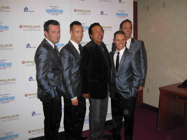 Smokey Robinson is flanked by Human Nature at the Imperial ...