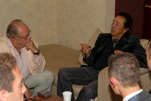 Smokey Robinson, Human Nature and Robin Leach at Imperial Palace ...