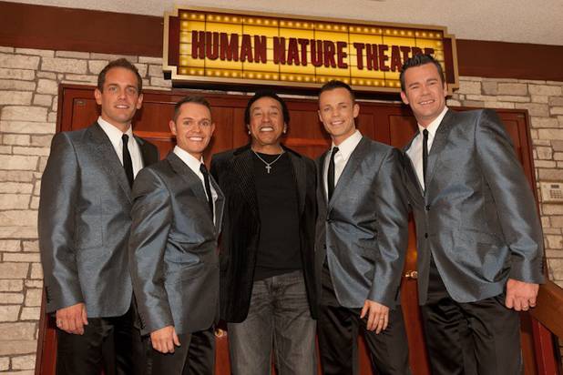 Smokey Robinson is flanked by Human Nature at the Imperial ...