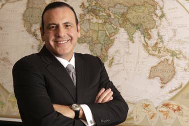 Gamal Aziz, president and CEO of MGM Mirage Hospitality, oversees the management of luxury hotels in foreign cities.