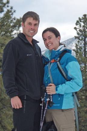 1st Lt. Joel Gentz and his wife Kathryn