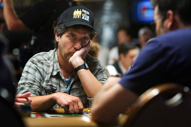 Actor and comedian Ray Romano competes during the first day of the 41st Annual World Series of Poker at The Rio on July 5, 2010.
