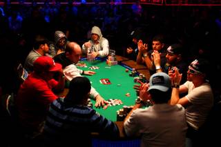The final table of the 2010 World Series of Poker Main Event plays down from 10 to nine players on the last day of competition in July. The 