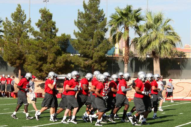 UNLV fall camp practice starting Saturday at Rebel Park on ...