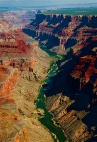 An aerial tour of the South Rim of the Grand Canyon.