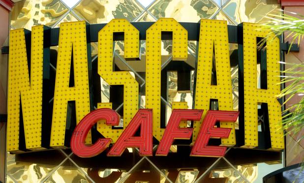 NASCAR Cafe at the Sahara Hotel 8/28/10