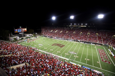 UNLV and Wisconsin face off to at Sam Boyd Stadium Saturday for the season opener.
