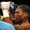 WBA champion Yuriorkis Gamboa of Cuba cools down after his title fight against IBF featherweight champion Orlando Salido of Mexico in September 2010. Gamboa won the fight by unanimous decision.