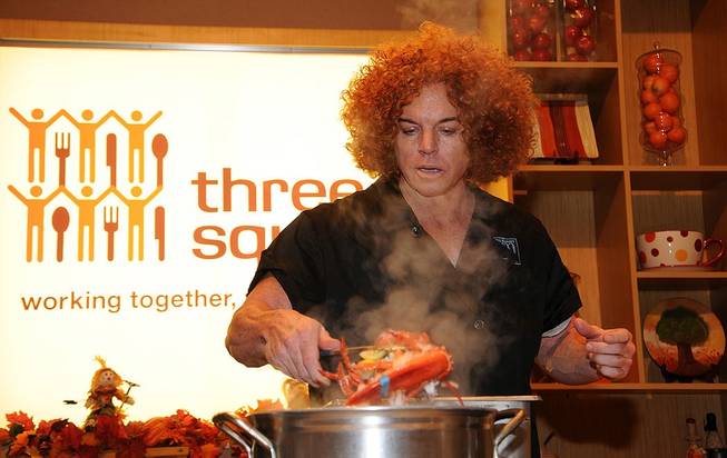 Cooking With Rick Moonen and Carrot Top